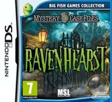 Mystery Case Files - Ravenhearst (Europe) (En,Fr,De,Es,It,Nl) box cover front